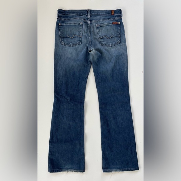 7 for all Mankind Women's Low to Mid Rise Bootcut Jeans Made in the USA Size 29 - Picture 2 of 10